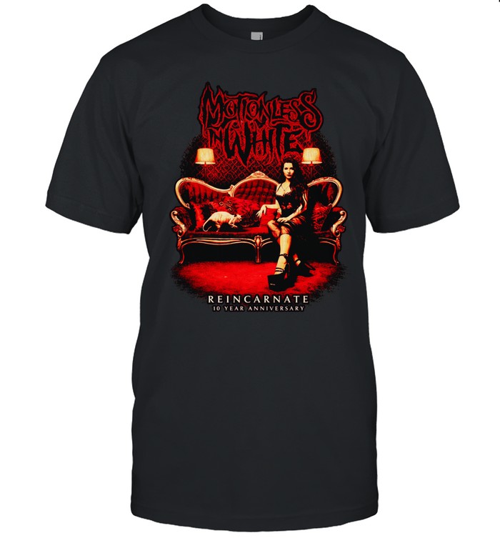 Motionless In White Reincarnate 10 Year Anniversary Unisex T-Shirt