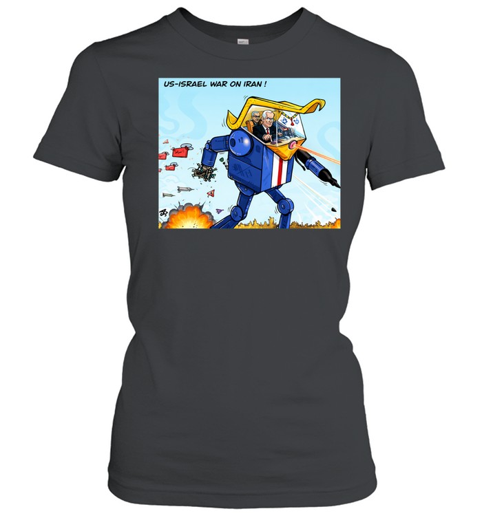 Netanyahu controls Trump’s robot US-Israel’s war on Iran Women T-Shirt