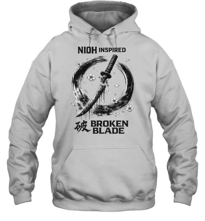 Nioh Inspired Samurai Katana Broken Sword Hoodie