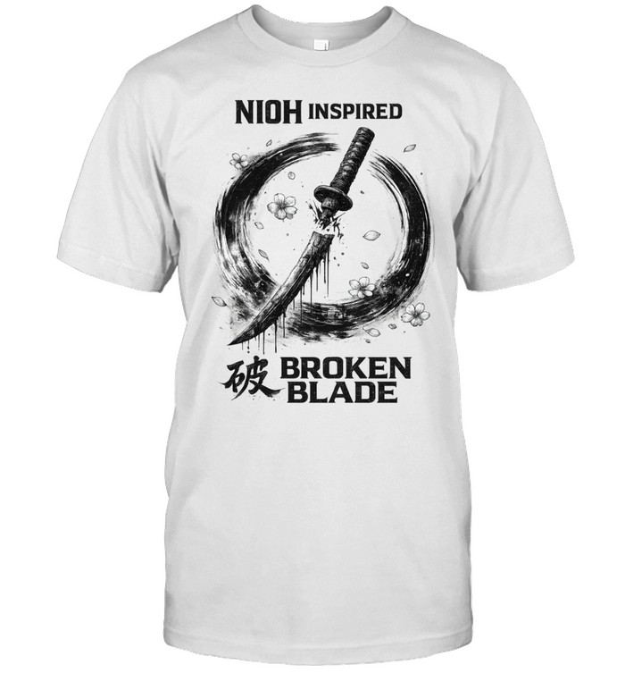 Nioh Inspired Samurai Katana Broken Sword Unisex T-Shirt