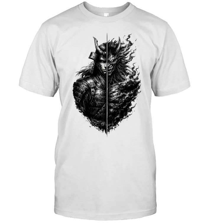 Nioh Style Half Human Half Demon Warrior Unisex T-Shirt