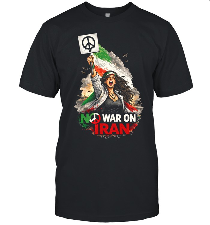No War on Iran Womens Protest Unisex T-Shirt