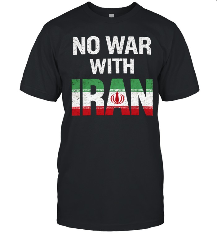 No War With Iran Peace Protest Unisex T-Shirt