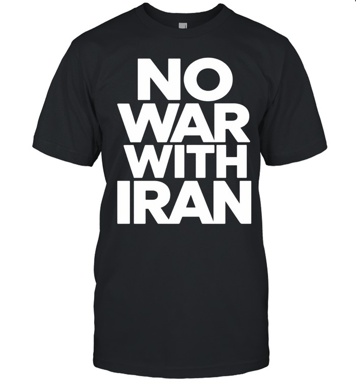 No War With Iran Peace Unisex T-Shirt
