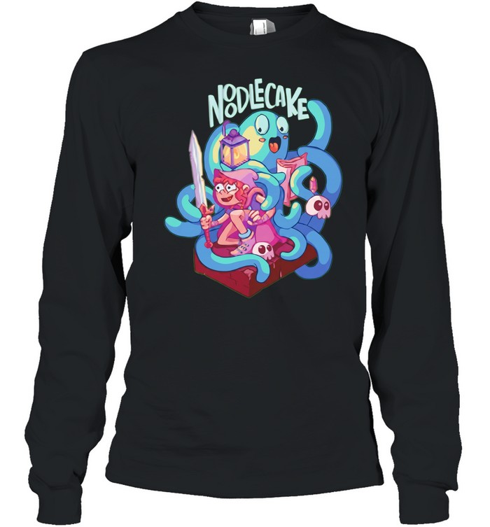 Noodlecake cartoon Long Sleeve Tee