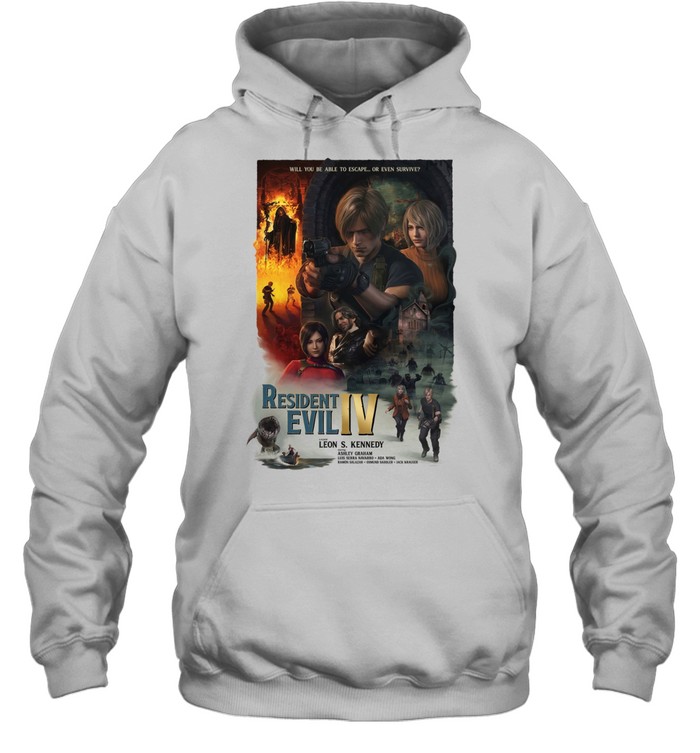 Resident Evil 4 Remake Poster Art Hoodie