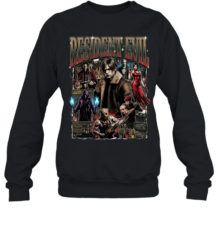Resident Evil Requiem Horror Game Sweatshirt