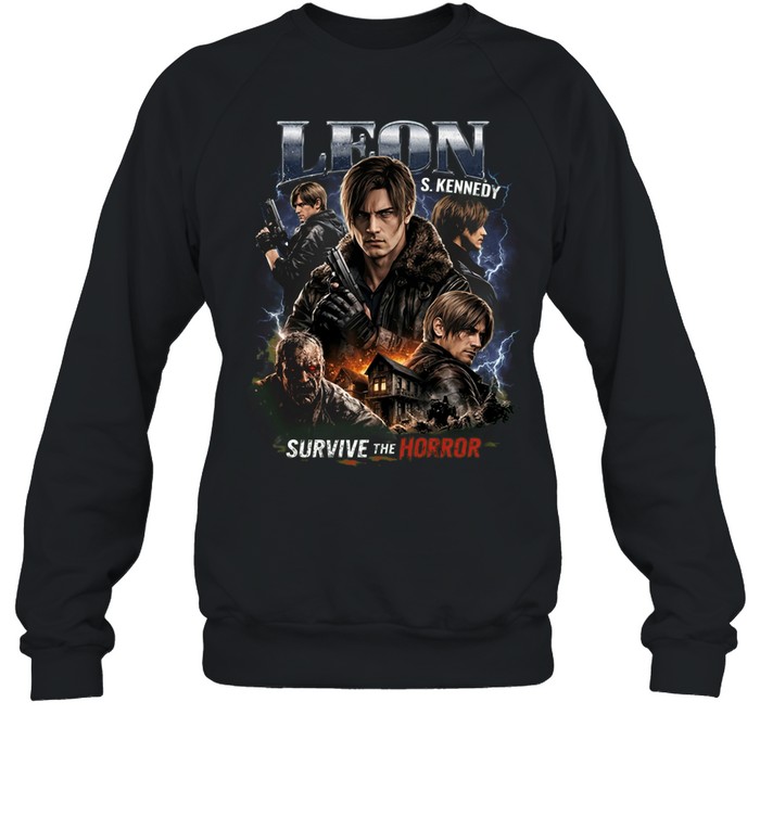 Resident Evil Requiem Leon Kennedy Graphic Sweatshirt