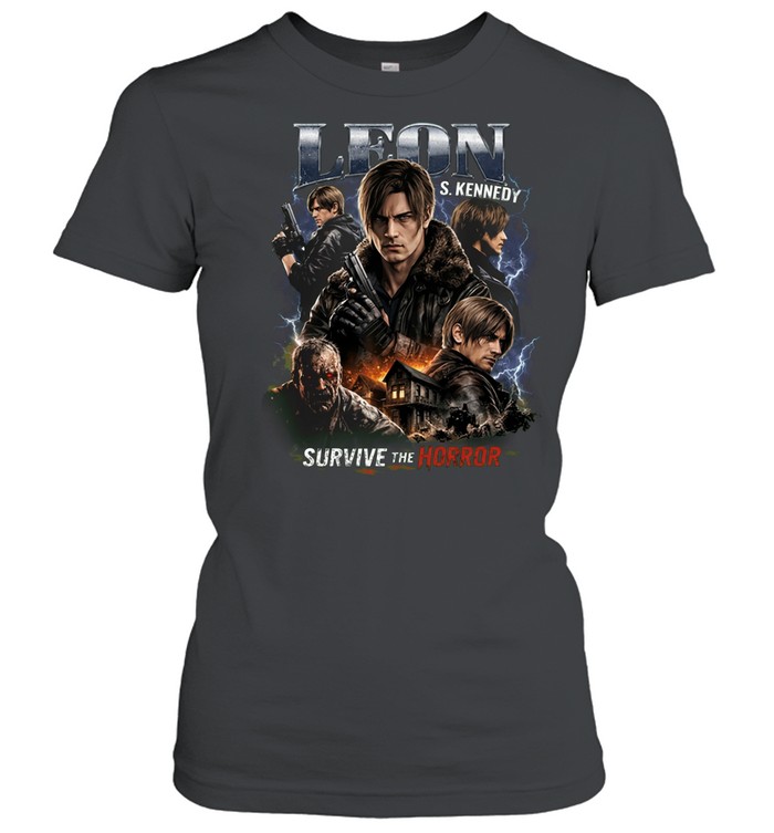Resident Evil Requiem Leon Kennedy Graphic Women T-Shirt