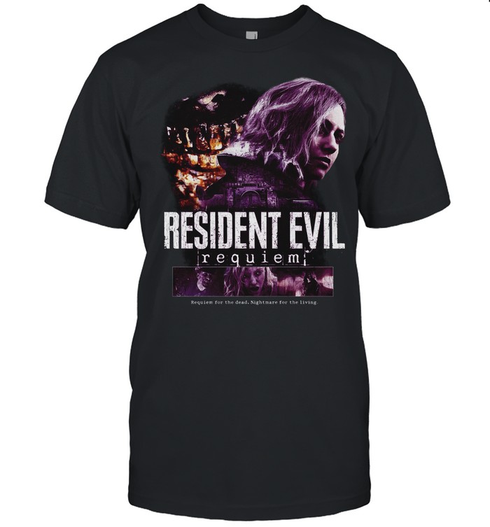 Resident Evil Requiem Survival Horror Graphic Unisex T-Shirt