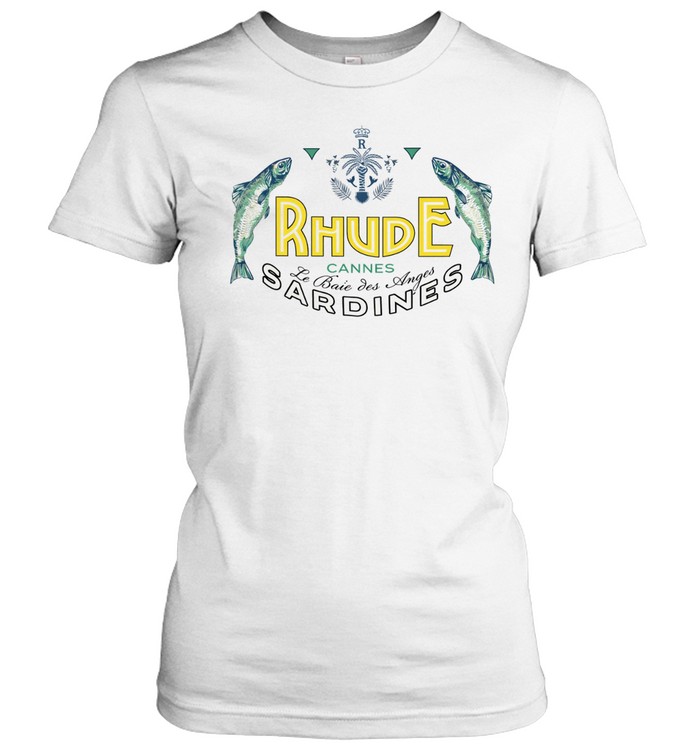Rhude Sardines Cannes Women T-Shirt