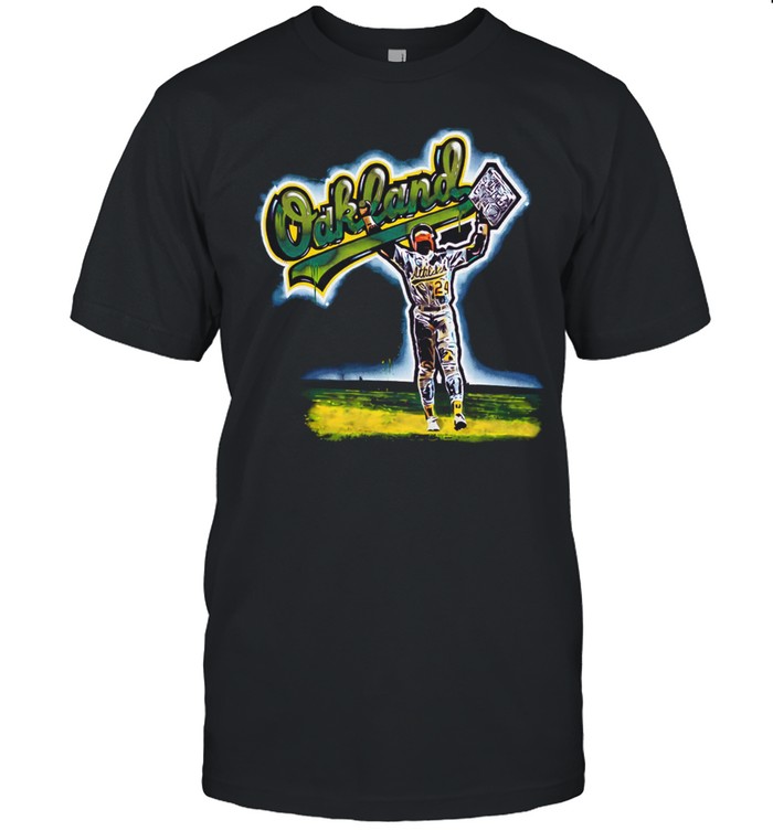 Rickey Henderson Oakland Athletics 1406 graffiti Unisex T-Shirt