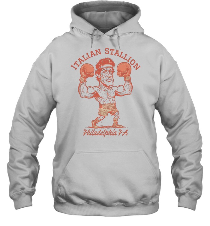 Rocky Balboa Italian Stallion Philadelphia PA Hoodie