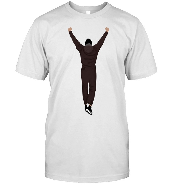 Rocky behind cartoon Unisex T-Shirt