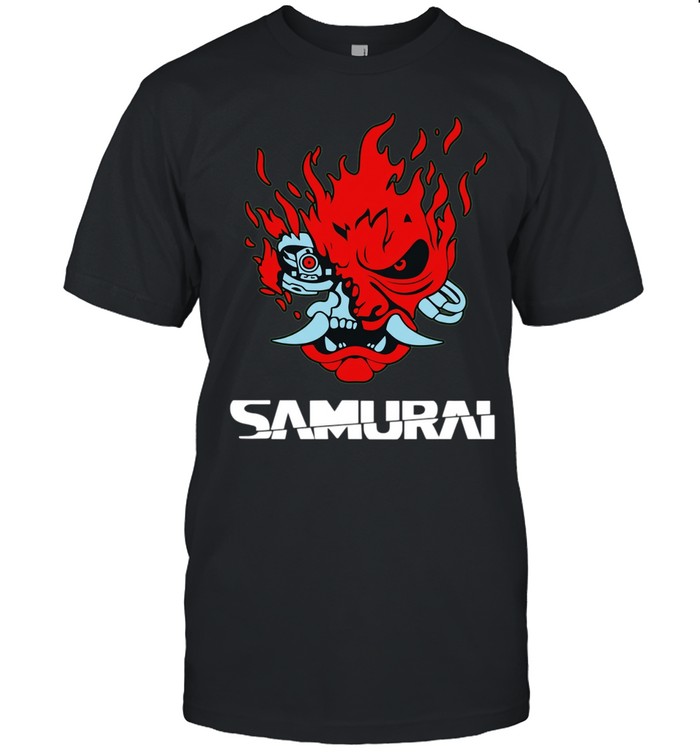 Samurai Japanese Demon Mask Unisex T-Shirt