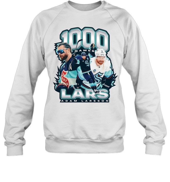 Seattle Kraken Adam Larsson 1000 graphic Sweatshirt