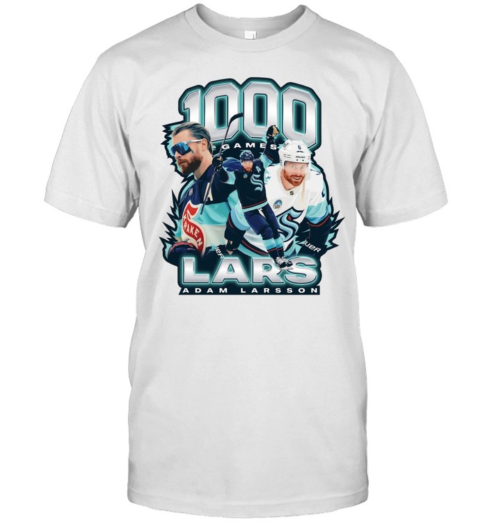 Seattle Kraken Adam Larsson 1000 graphic Unisex T-Shirt