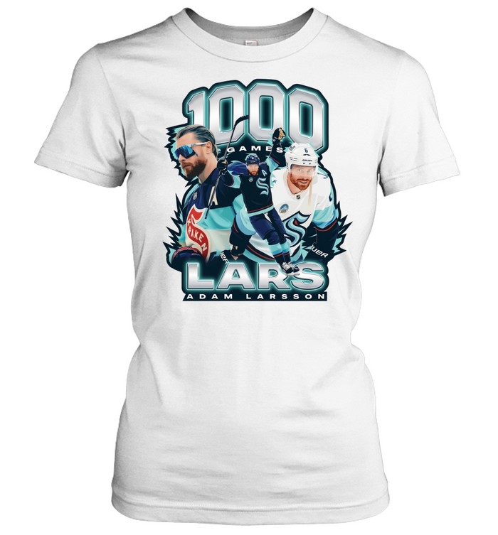 Seattle Kraken Adam Larsson 1000 graphic Women T-Shirt