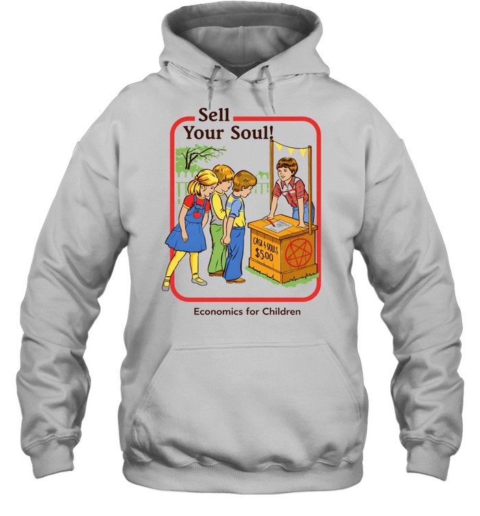 Sell Your Soul Economics For Children Hoodie