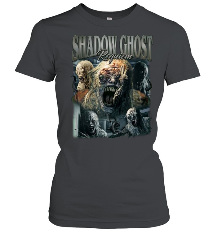Shadow Ghost Resident Evil Requiem Graphic Women T-Shirt