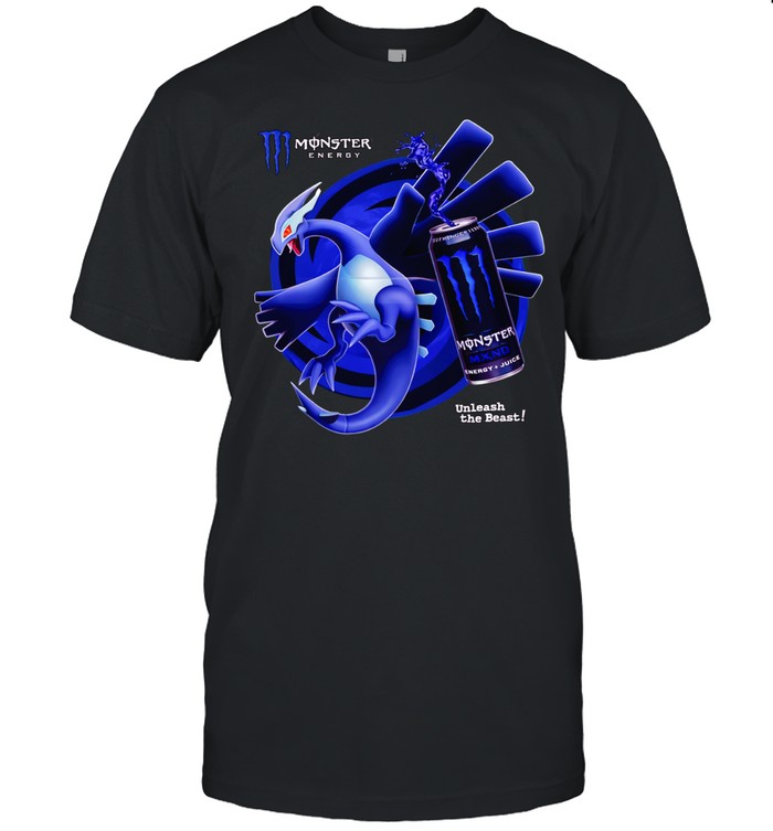 Shadow Lugia Pokémon X Monster MIXXD Energy drink unleash the beast Unisex T-Shirt