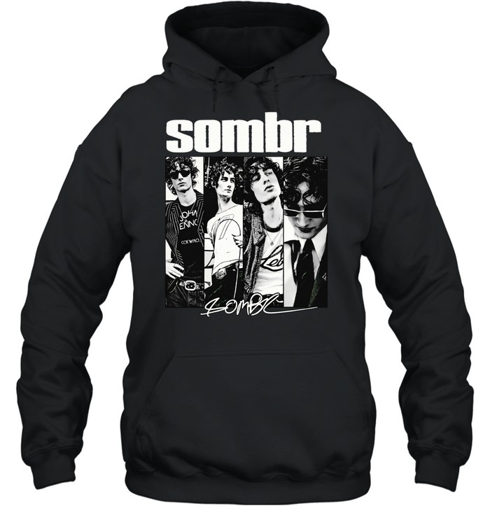 Sombr Tour Music graphic signature Hoodie
