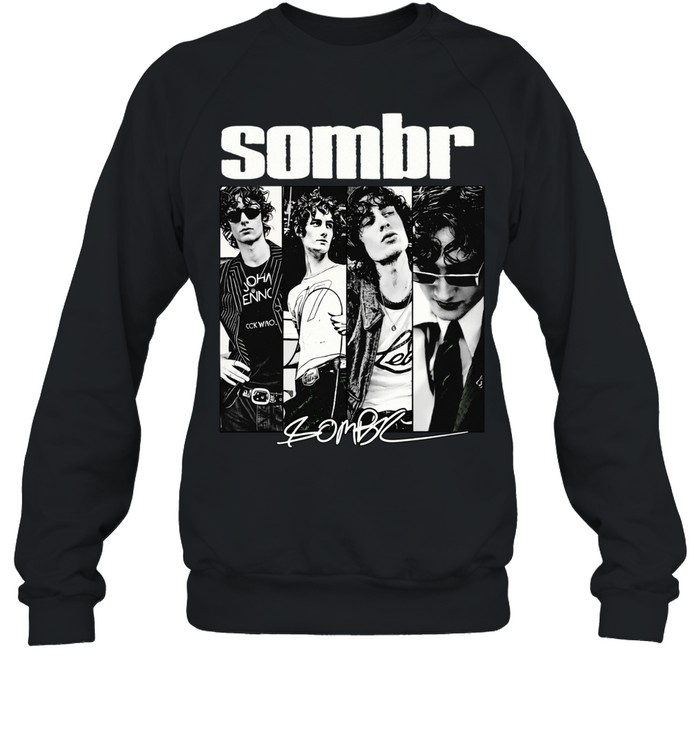 Sombr Tour Music graphic signature Sweatshirt