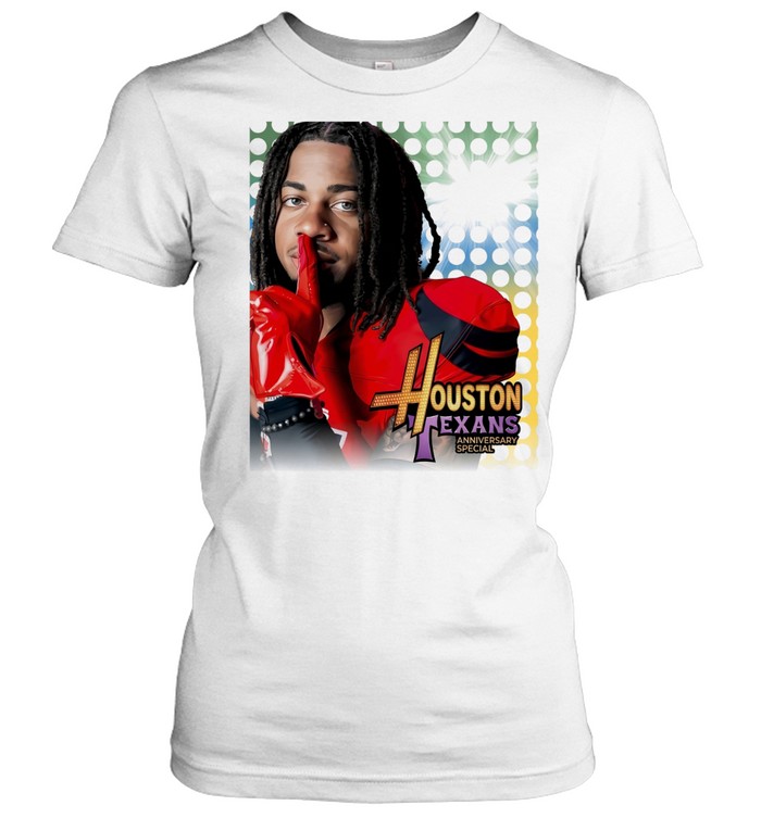 Stefon Diggs Houston Texans Hannah Montana 20th anniversary poster Women T-Shirt