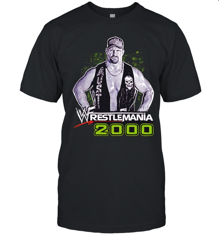 Stone Cold WWF Wrestlemania 2000 Unisex T-Shirt