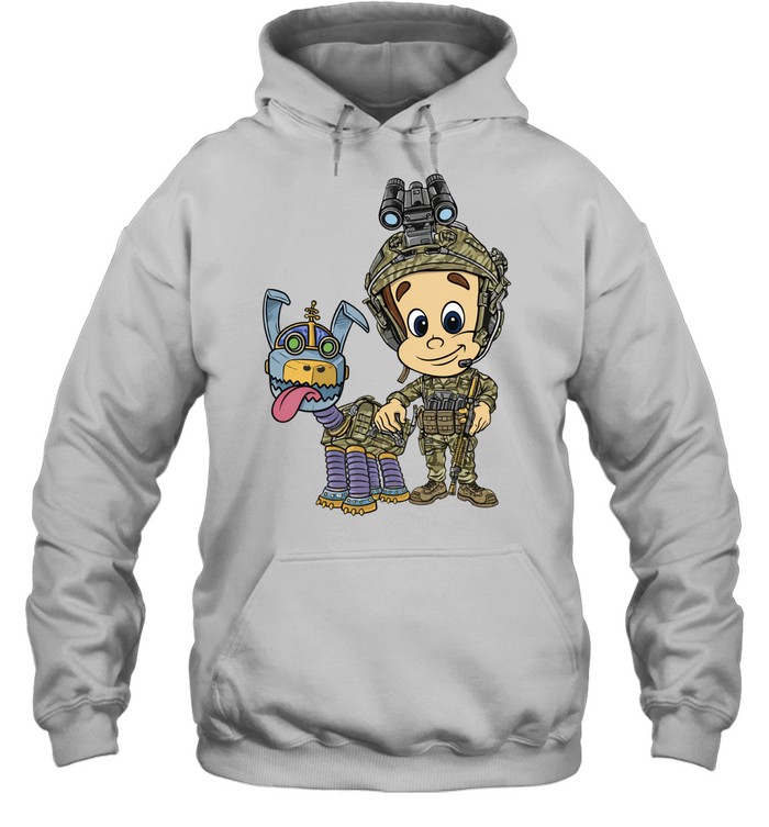 Tactical Jimmy and Goddard cartoon Hoodie