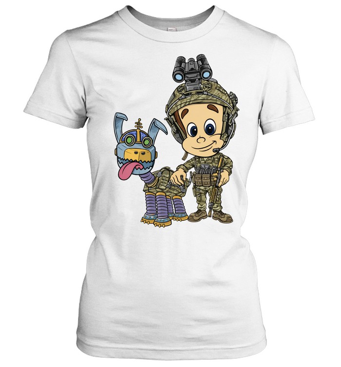 Tactical Jimmy and Goddard cartoon Women T-Shirt