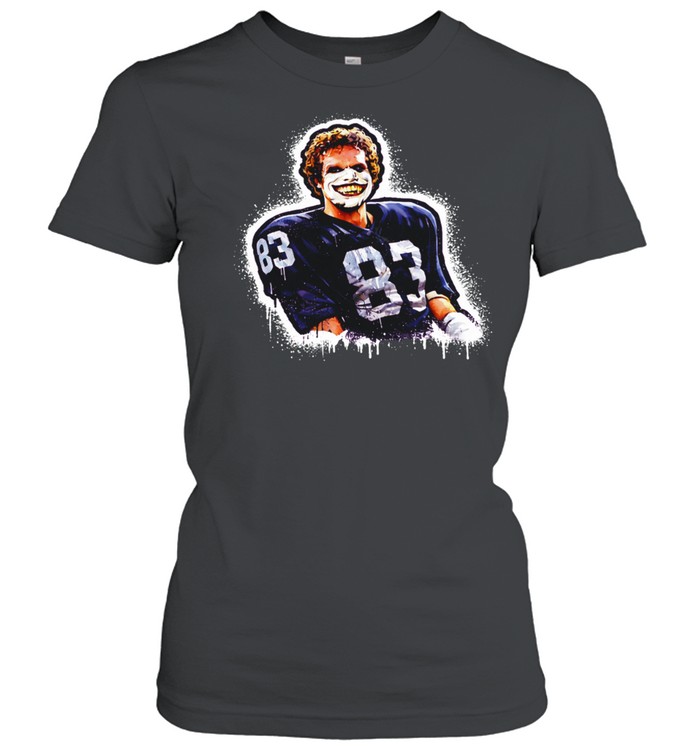 Ted Hendricks New England Patriots mad stork graffiti Women T-Shirt