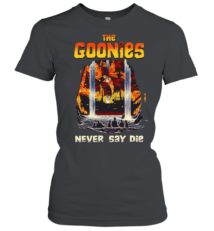The Goonies 1985 never say day Women T-Shirt