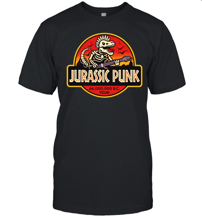 The Jurassic Punk 66000000 BC tour logo Unisex T-Shirt