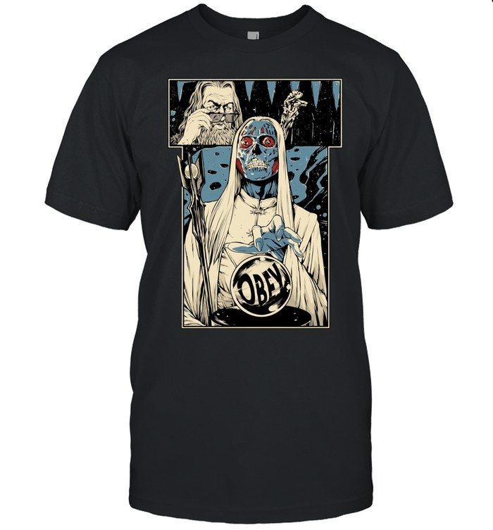 The Lord of Obedience Lord of the ring X They Live Unisex T-Shirt