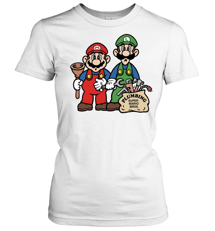 The Tonight Show Charlie Day Nintendo Super Mario Women T-Shirt