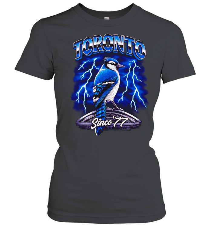 Toronto Blue Jays since 77 lightning Women T-Shirt