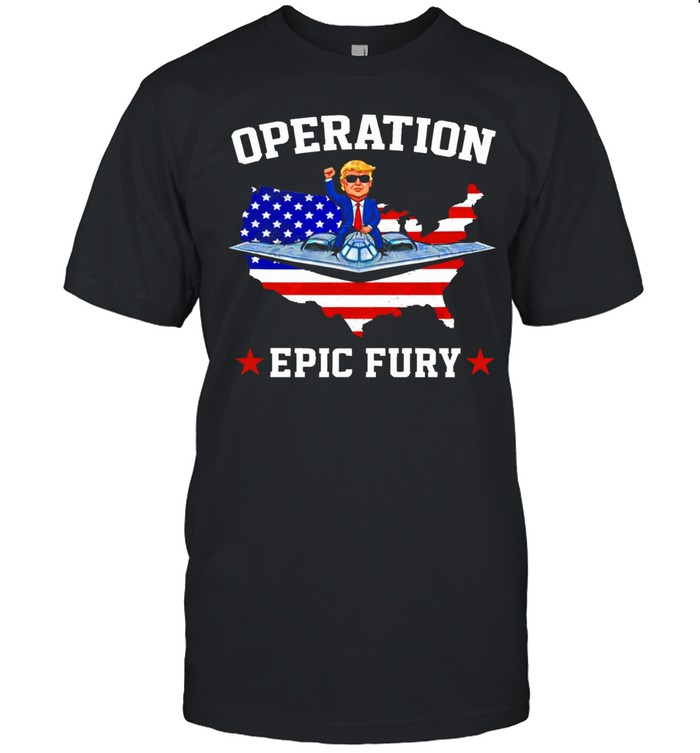 Trump ride fighter Operation Epic Fury Unisex T-Shirt