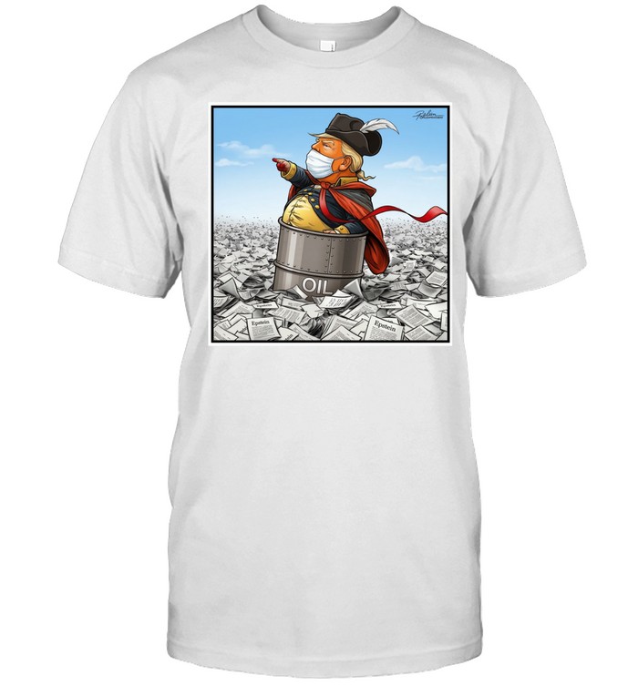 Trump sits aboard the oil tanker Epstein Unisex T-Shirt