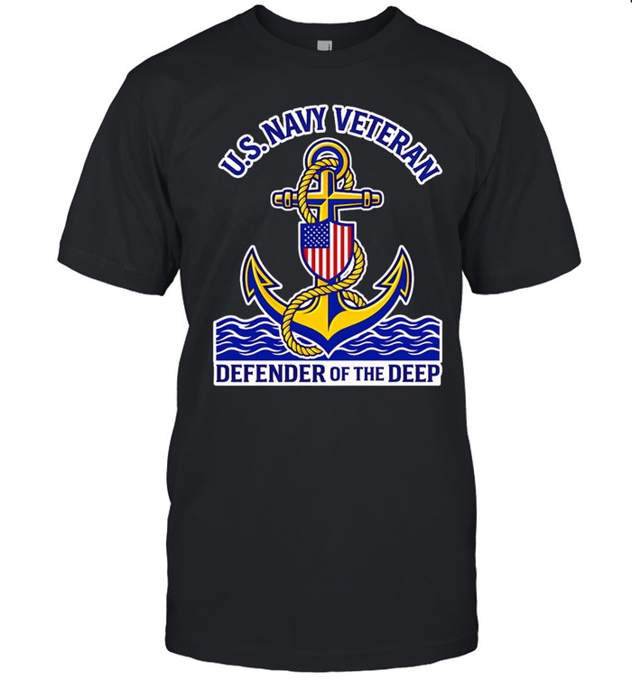 Us Navy Veteran Defenders of the deep logo Unisex T-Shirt