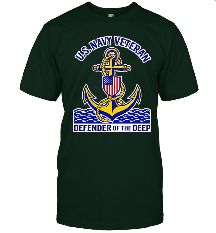 Us Navy Veteran Defenders of the deep logo Unisex T-Shirt