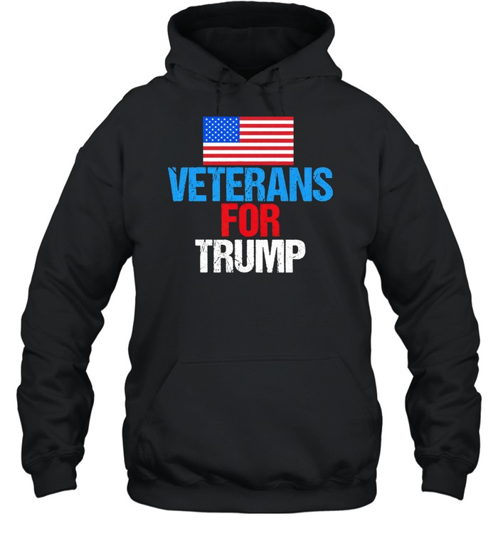 US veterans for Trump Hoodie