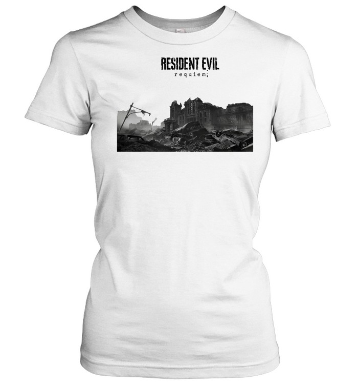 Vintage Resident Evil Requiem Classic Women T-Shirt