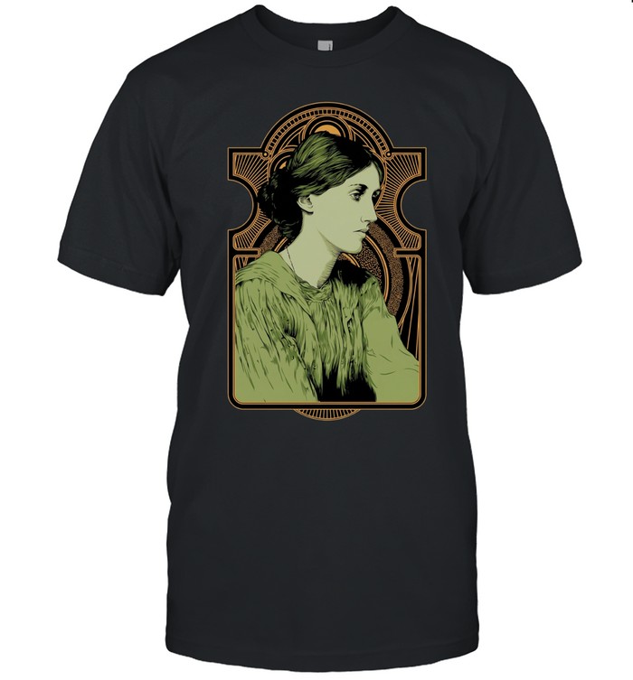 Virginia Woolf portrait art nouveau Unisex T-Shirt