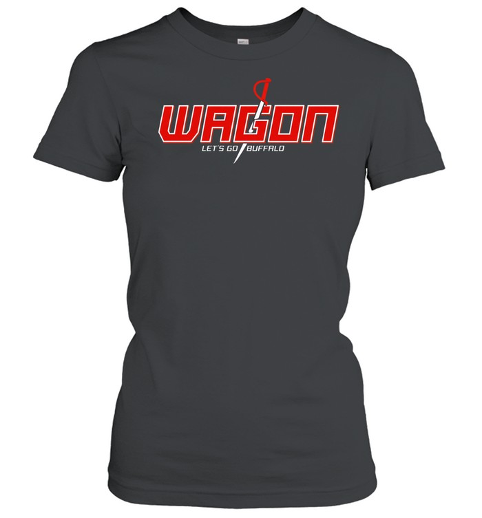 Wagon let’s go buffalo logo Women T-Shirt