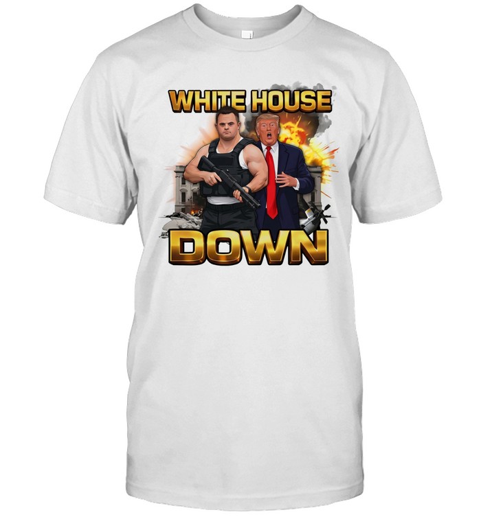 White house down Trump X Down syndrome Unisex T-Shirt