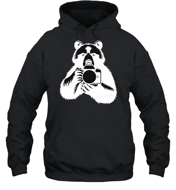 Wild Scites Bear Photo Logo Hoodie