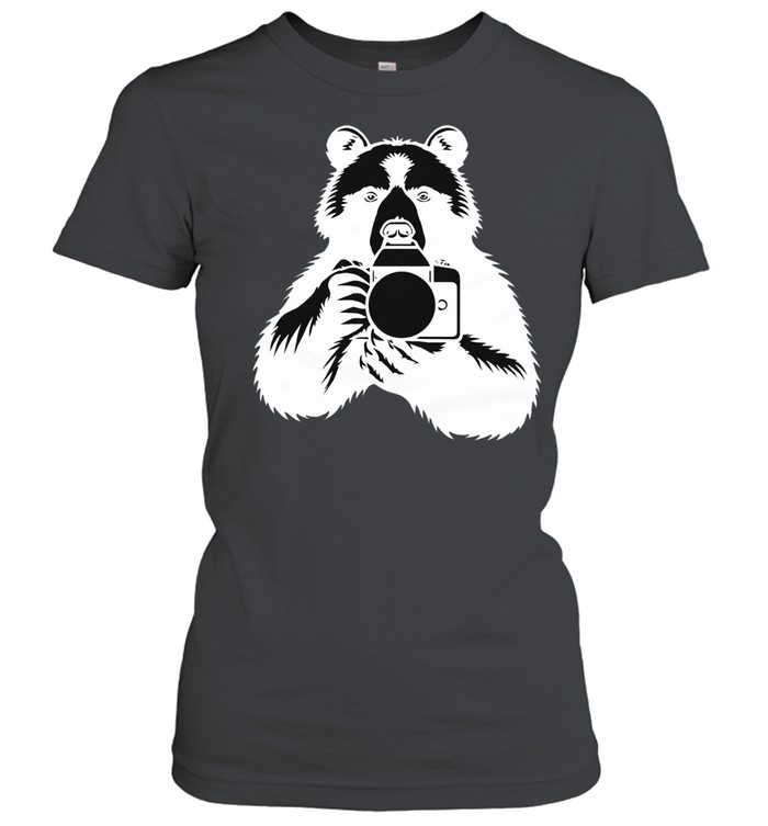 Wild Scites Bear Photo Logo Women T-Shirt