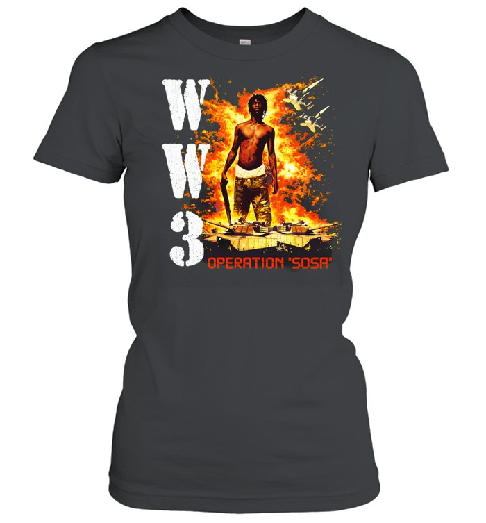 WW3 operation sosa retro graphic Women T-Shirt