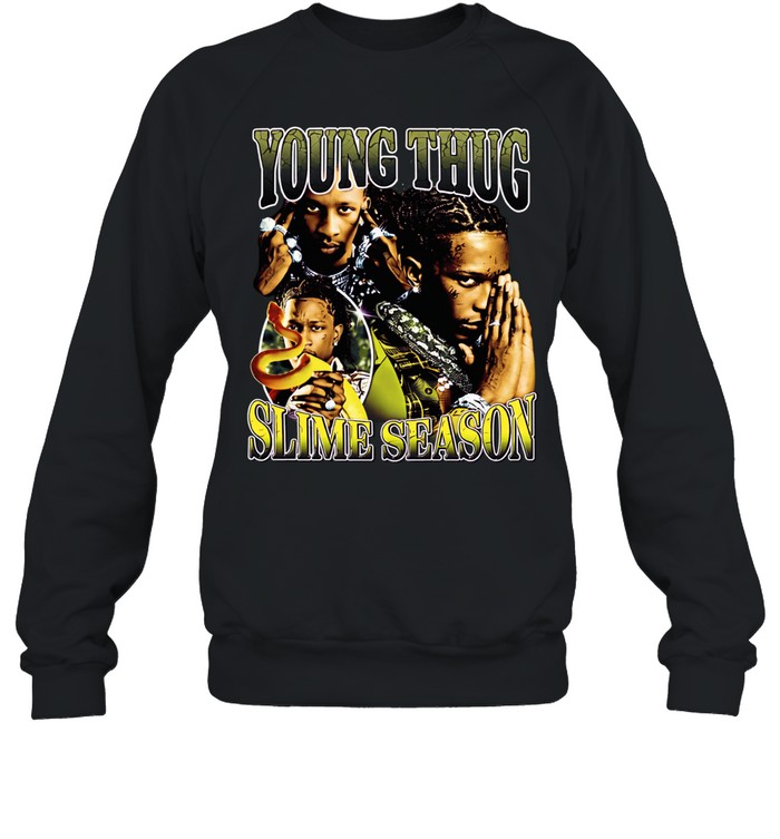 Young Thug slime season 90’s graphic vintage Sweatshirt